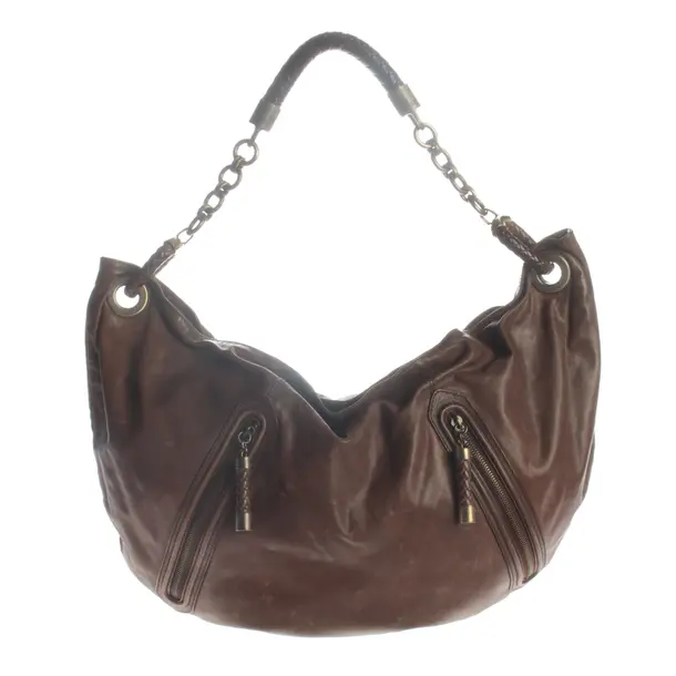 Borsa hobo, in Marrone, Pelle, Bally
