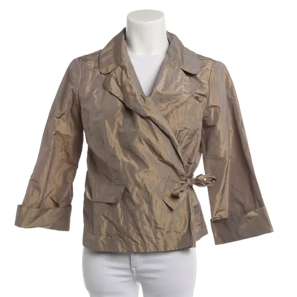 Blazer, in Gold, Polyester, Max Mara