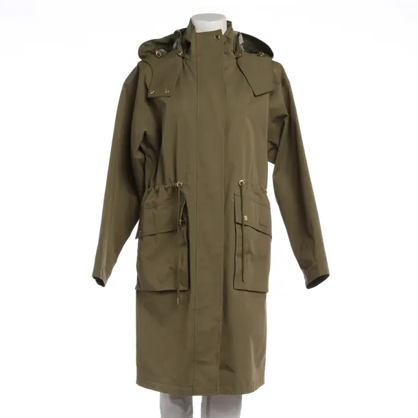 Übergangsmantel, in Olivgrün, Baumwolle, Barbour