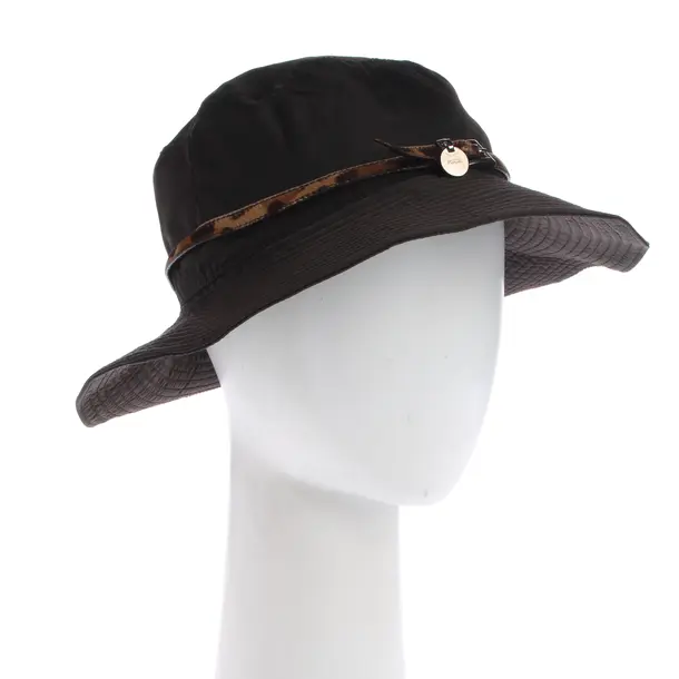 Cappello, in Marrone scuro, Poliammide, Prada