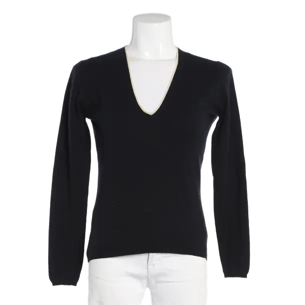 Kaschmirpullover, in Navy, Kaschmir, Loro Piana