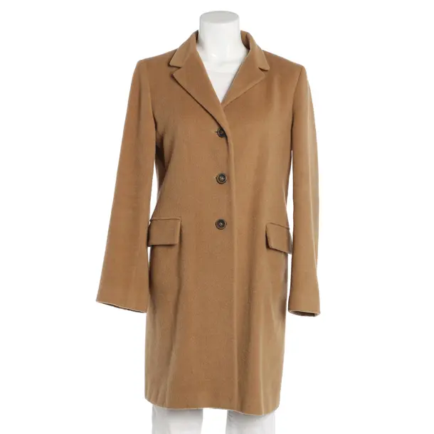 Mid-Season Coat, in Camel, Wool, Jil Sander