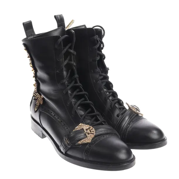 Boots, in Schwarz, Elisabetta Franchi