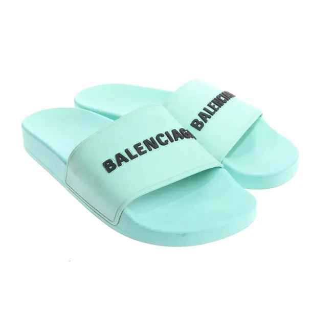 Slides, in Türkis, Balenciaga