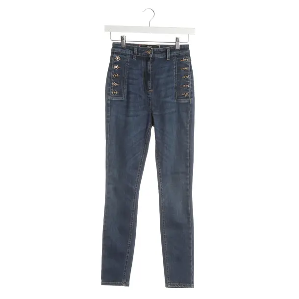 Jeans Skinny, in Blau, Baumwolle, Elisabetta Franchi