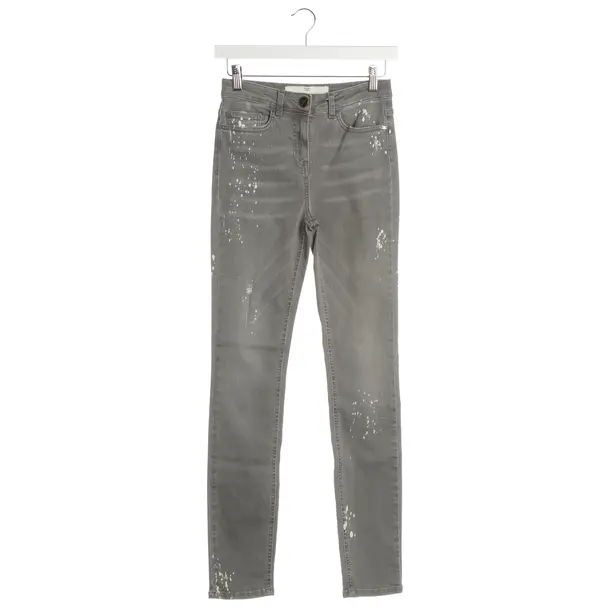 Jeans Skinny, in Grau, Baumwolle, Elisabetta Franchi