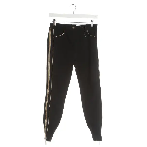 Pants, in Black, Viscose, Elisabetta Franchi