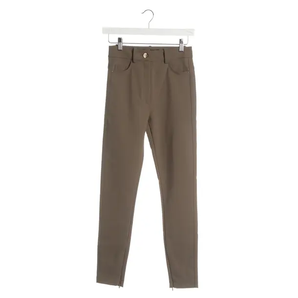 Pants, in Olive Green, Polyamide, Elisabetta Franchi