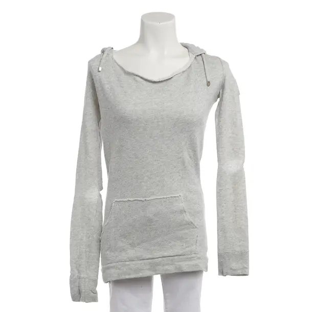 Hoodie, in Grau, Baumwolle, Elisabetta Franchi