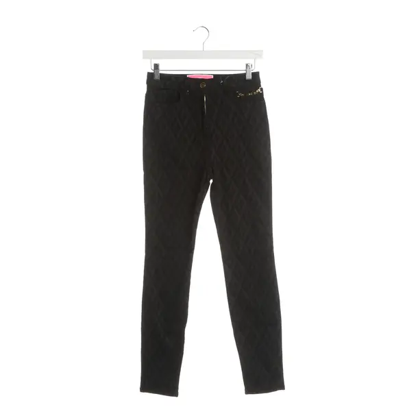 Pantaloni, in Nero, Cotone, Elisabetta Franchi