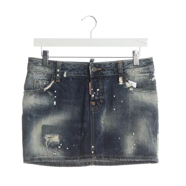 Skirt, in Blue, Cotton, Dsquared