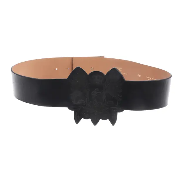 Belt, in Black, Polyimide, Elisabetta Franchi