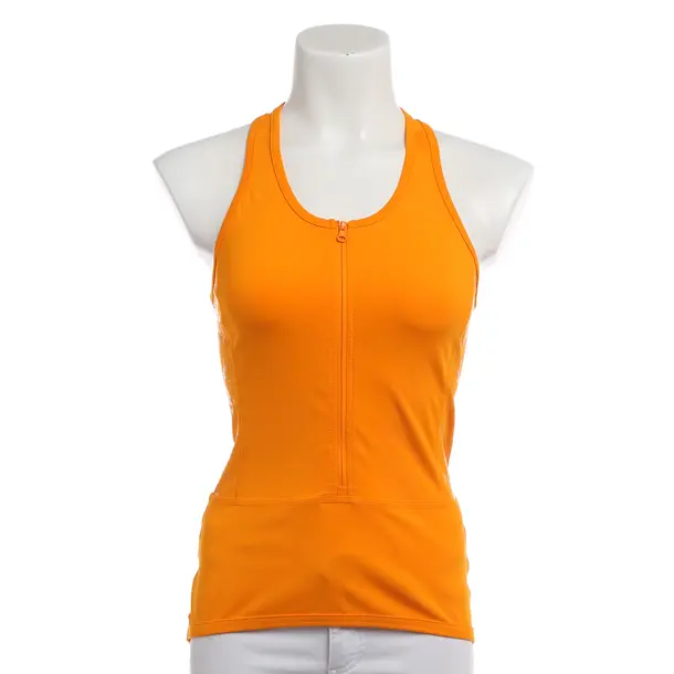 Top, in Orange, Polyester, Adidas by Stella McCartney