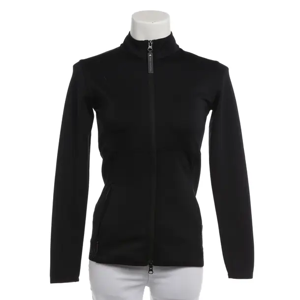 Zip-up Hoodie, in Black, Polyester, Adidas by Stella McCartney