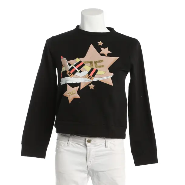 Sweatshirt, in Multicolored, Cotton, Elisabetta Franchi