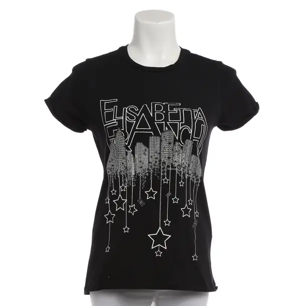 Shirt, in Black, Cotton, Elisabetta Franchi