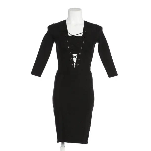 Kleid, in Schwarz, Viskose, Elisabetta Franchi