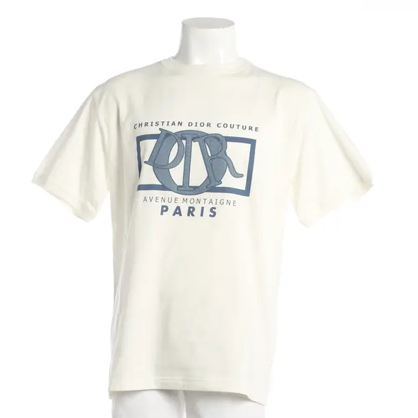 T-Shirt, in Cream, Baumwolle, Dior