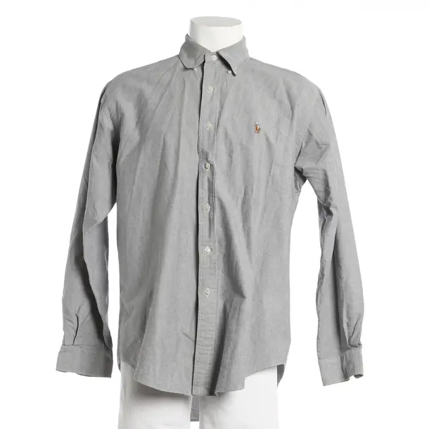 Hemd, in Hellgrau, Baumwolle, Polo Ralph Lauren