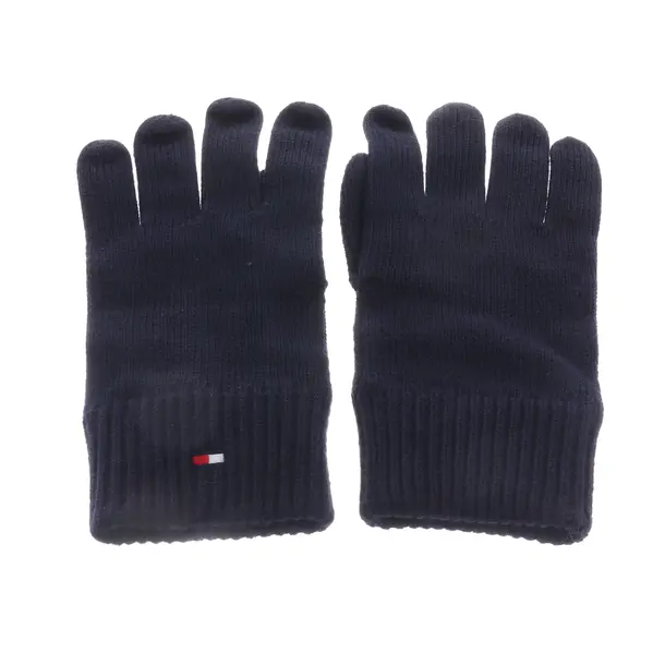 Handschuhe, in Navy, Baumwolle, Tommy Hilfiger