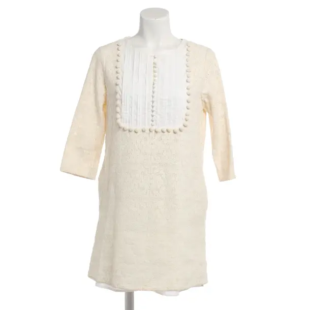 Dress, in Cream, Polyester, Twin Set