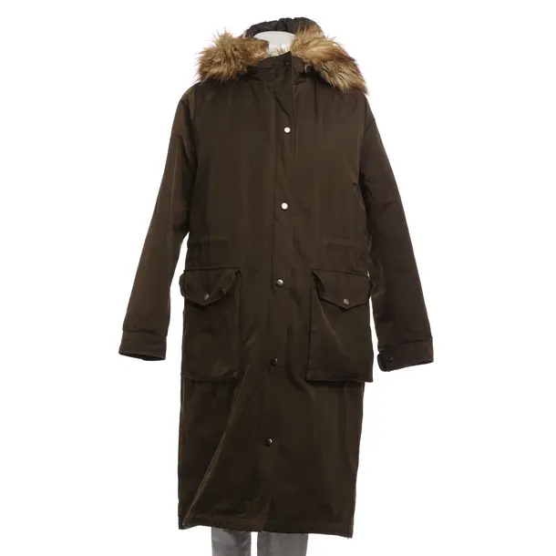 Winterjacke, in Olivgrün, Baumwolle, Twin Set