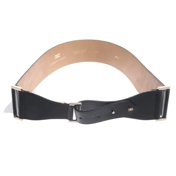 Gürtel, in Schwarz, Polyimid, Elisabetta Franchi