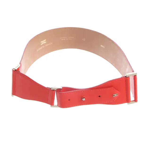 Gürtel, in Hellrot, Polyimid, Elisabetta Franchi