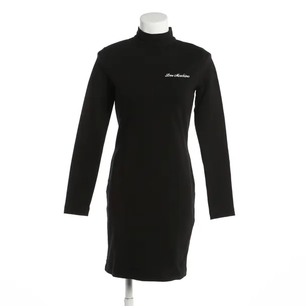 Kleid, in Schwarz, Baumwolle, Love Moschino