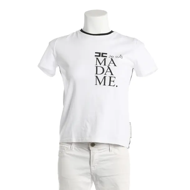 Camicia, in Nero, Cotone, Elisabetta Franchi