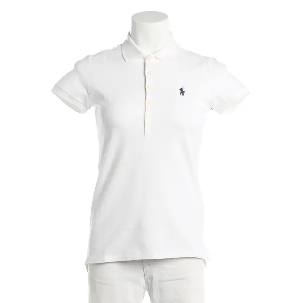 Poloshirt, in Weiß, Baumwolle, Polo Ralph Lauren