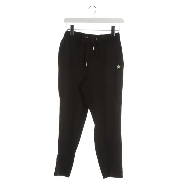 Pantaloni, in Nero, Cotone, Elisabetta Franchi