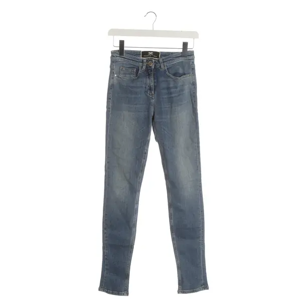 Jeans skinny, in Blu, Cotone, Elisabetta Franchi