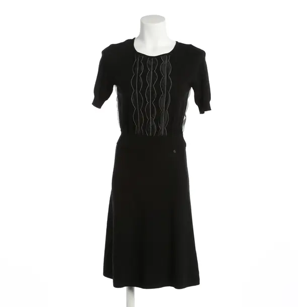 Kleid, in Schwarz, Viskose, Elisabetta Franchi