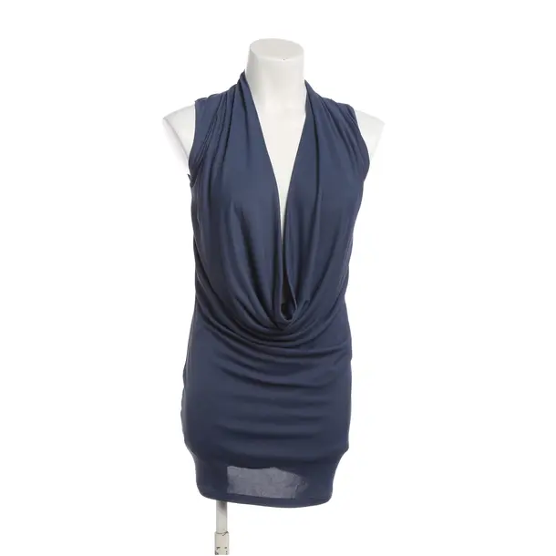 Dress, in Blue, Viscose, Elisabetta Franchi