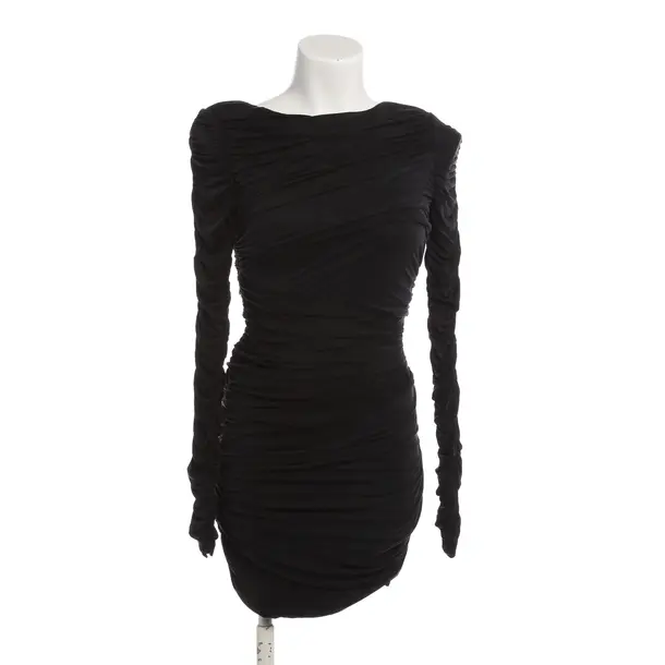 Cocktailkleid, in Dunkelgrau, Cupro, Elisabetta Franchi