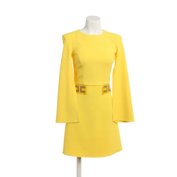 Cocktailkleid, in Gelb, Polyester, Elisabetta Franchi