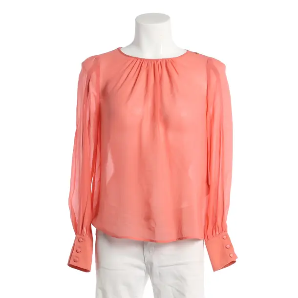 Blouse, in Raspberry, Silk, Elisabetta Franchi