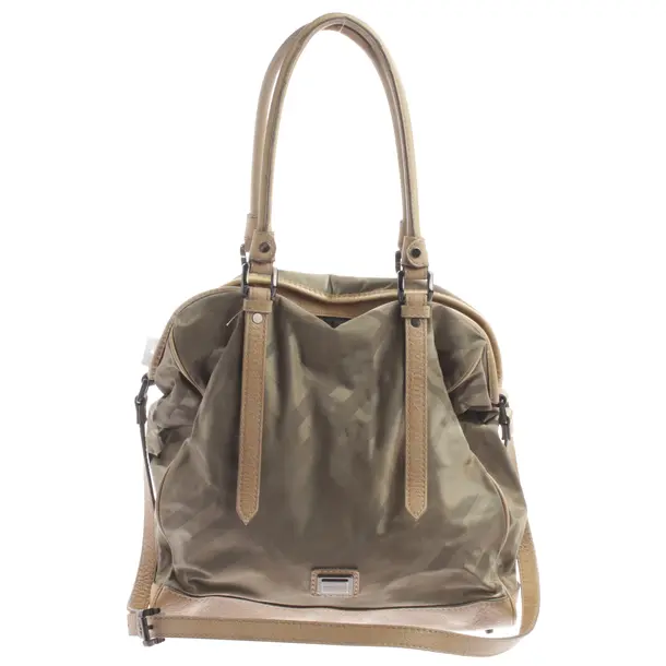 Schultertasche, in Grün, Polyamid, Burberry