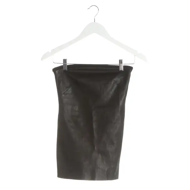 Top, in Black, Leather, Stouls