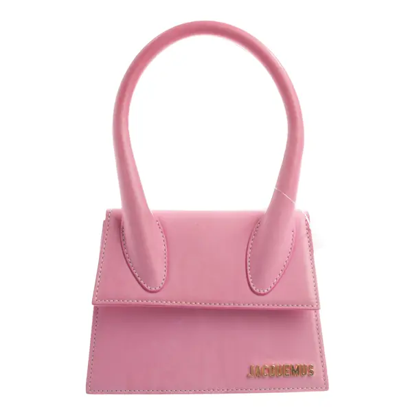 Handbag, in Pink, Leather, Jacquemus