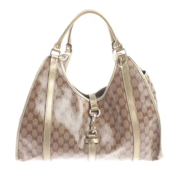 Hobo Bag, in Light Brown, Polyvinyl, Gucci