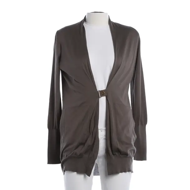 Strickjacke, in Braun, Baumwolle, Brunello Cucinelli