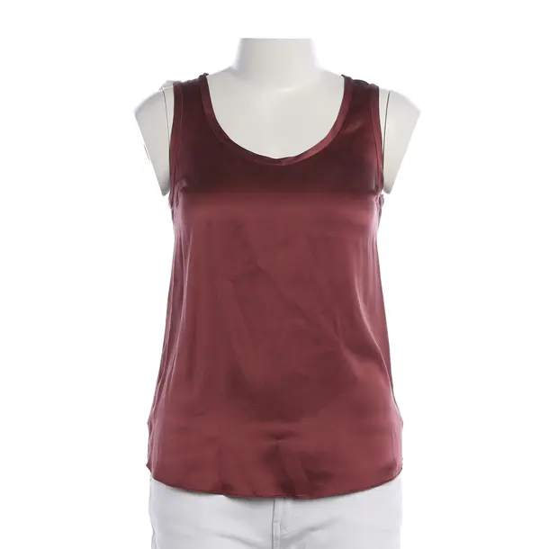 Top, in Bordeaux, Seide, Brunello Cucinelli