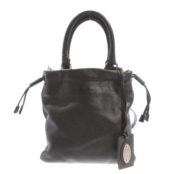 Bucket Bag, in Dunkelbraun, Leder, Etro