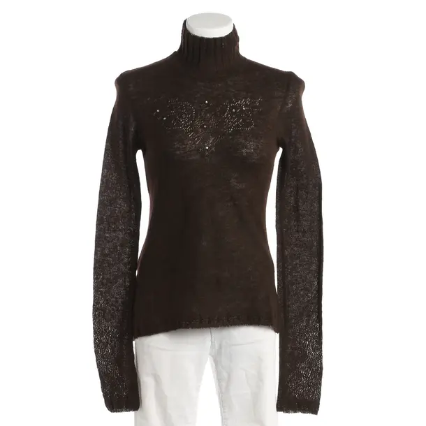 Jumper, in Dark Brown, Polyimide, Ermanno Scervino