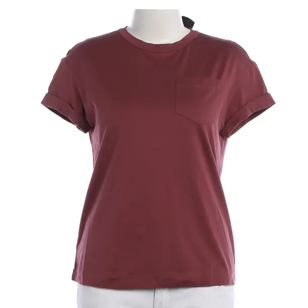 Shirt, in Bordeaux, Cotton, Brunello Cucinelli