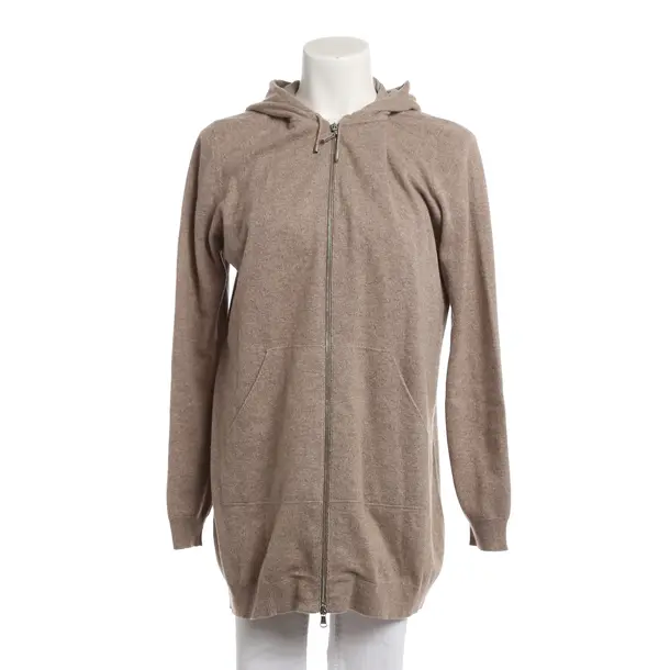 Strickjacke, in Hellbraun, Seide, Brunello Cucinelli