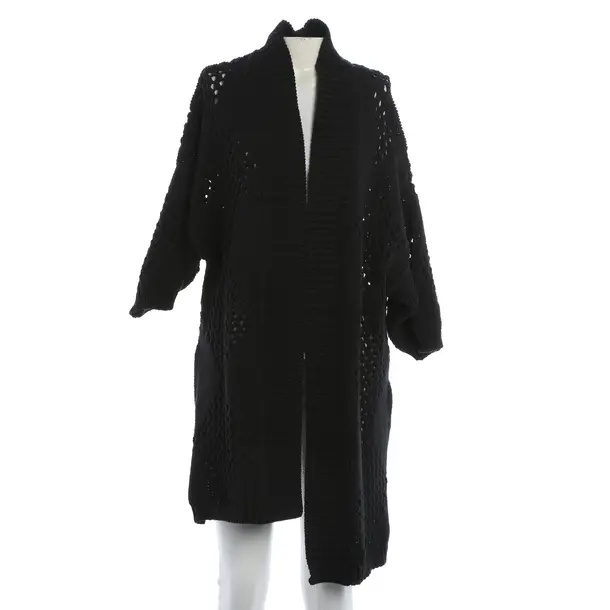 Strickjacke, in Schwarz, Wolle, Brunello Cucinelli