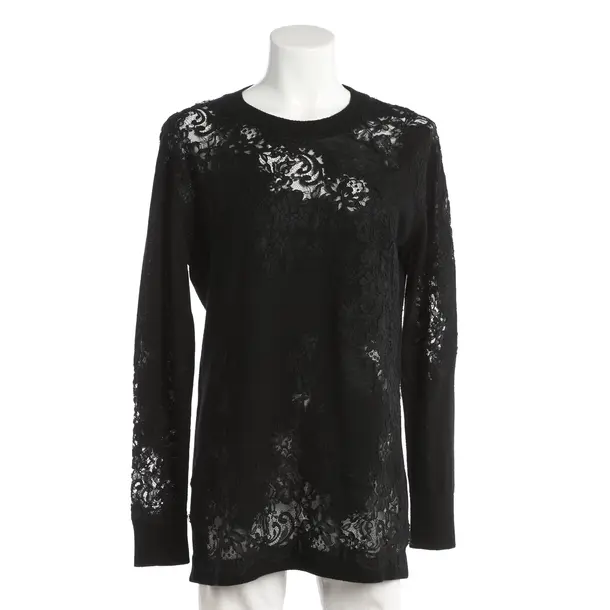Wollpullover, in Schwarz, Wolle, Ermanno Scervino